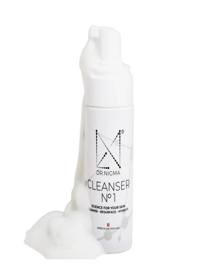 DR. NIGMA Cleanser No.1 Facial Cleanser Anti Aging Facial Moisturizer Soothes Skin Revives Dull Skin, Hydrates with Hyaluronic Acid & Chamomile Gently Exfoliates, Softens, Refines Texture 50ml - Image 1